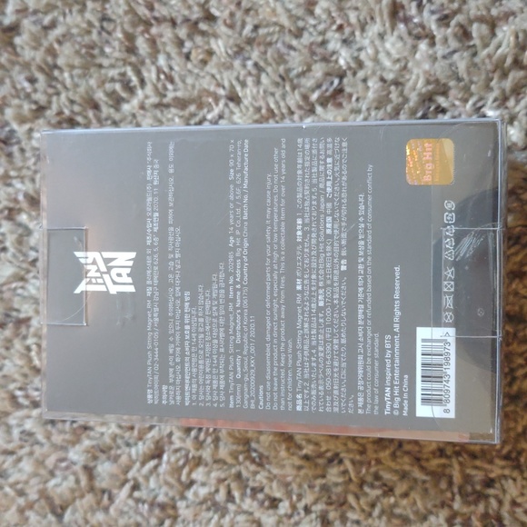 BTS TinyTan Plush Sitting Magnet Set of 3 Members: RM, V, Jimin - unopened - Picture 2 of 16